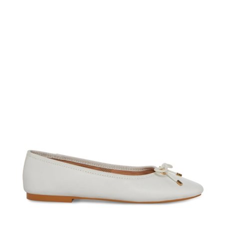 Ballerinas Steve Madden Blossoms Cuero Mujer Blancas | ES MKSE83